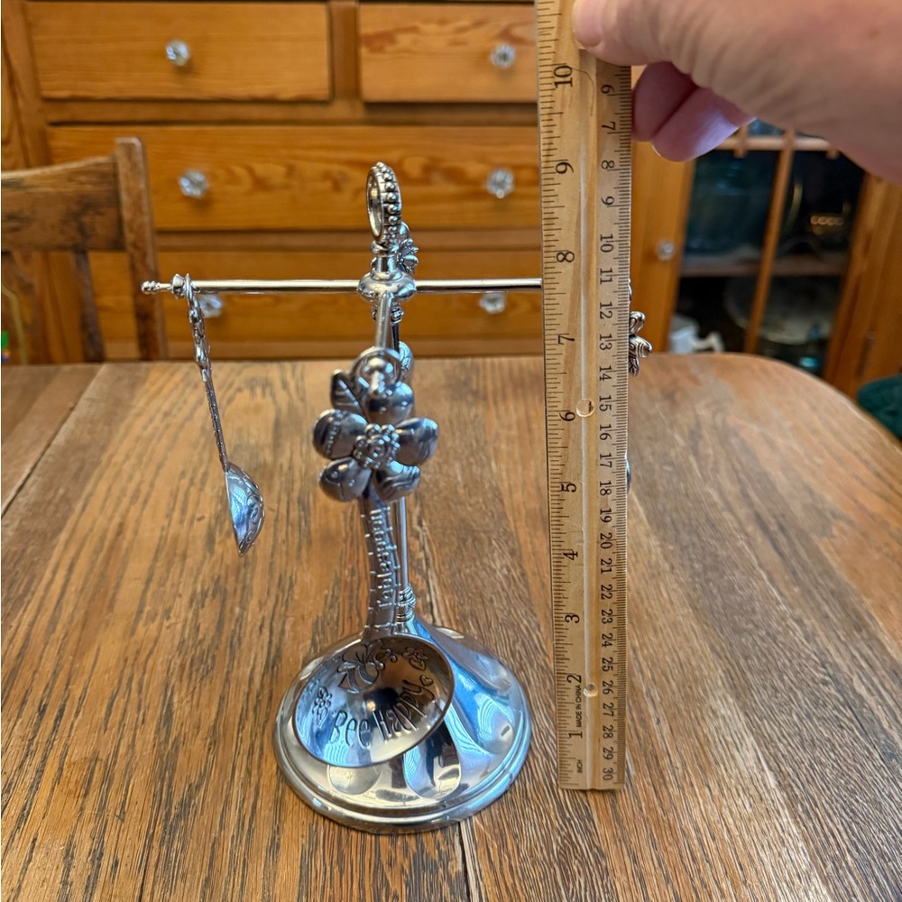 Silver Ganz Bee Happy Measuring Spoon Set